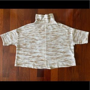 UO Silence+Noise Boxy Oversize Turtleneck Pullover